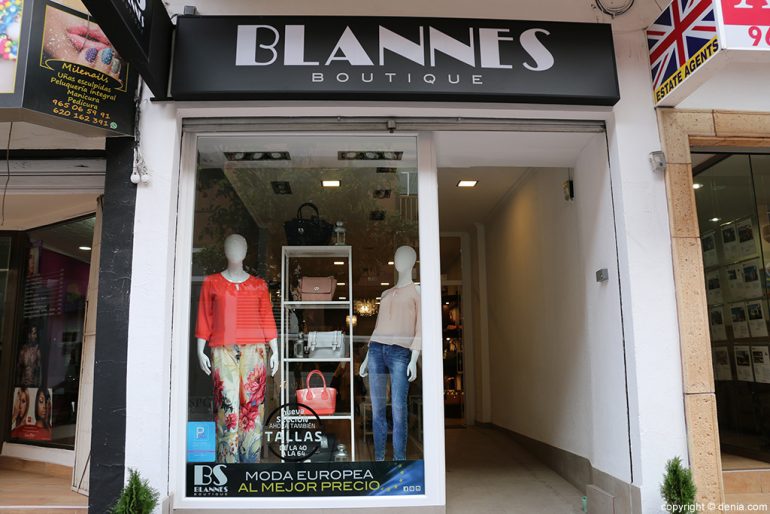 Entrada Blannes Boutique