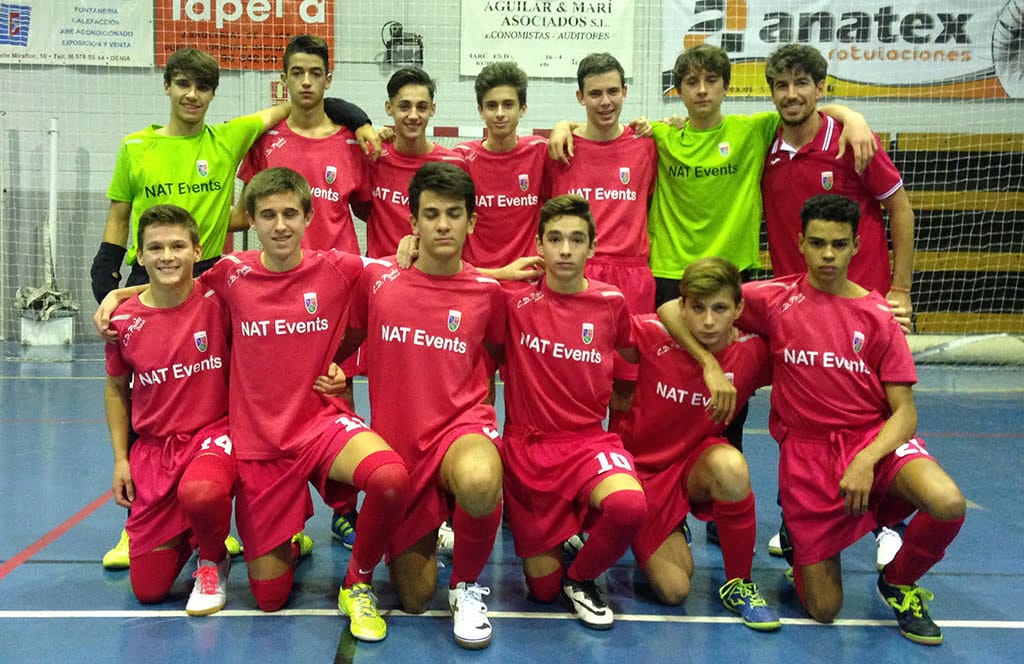 Equipo Cadete del Paidos Dénia