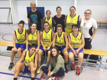equipo senior femenino del denia basquet club