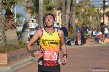 Franc López en meta