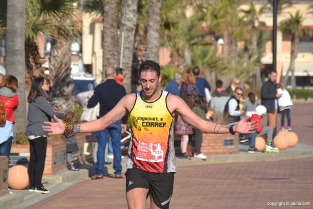 franc lopez llegando a meta