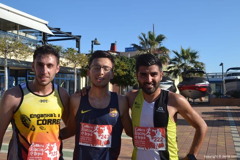 Franc López, Siro Piña y Toni Soler