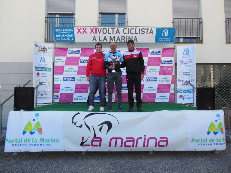 Francesc Boscá ganador de la etapa de Xaló