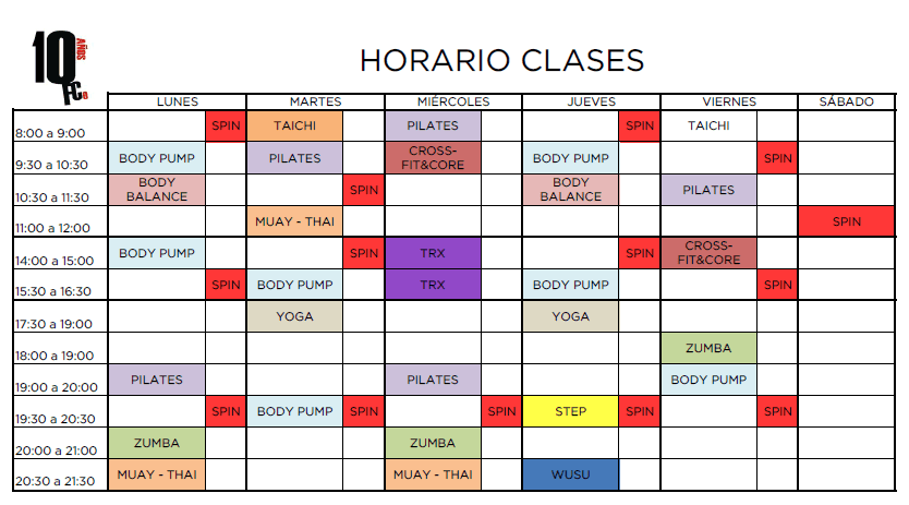 horario q fitness