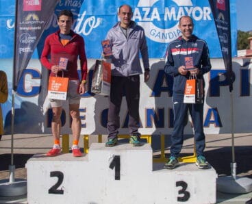 Ignacio Cardona en el podio