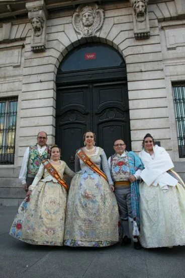 Inés y Mar en la Puerta del Sol