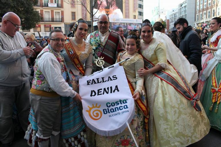 Dénia failures parade through Madrid