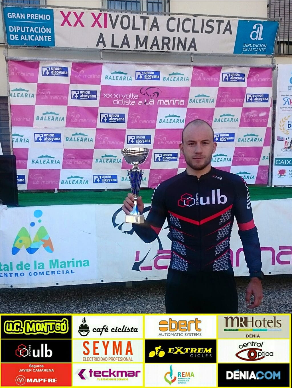leon koch en el podio de xalo