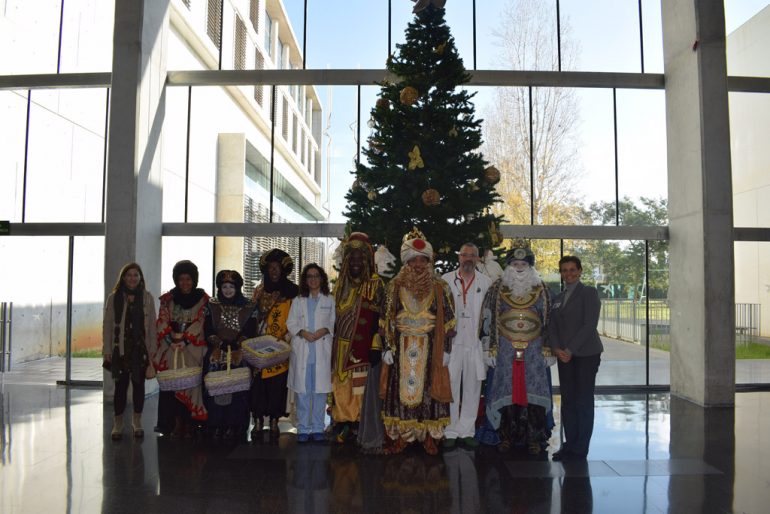 Los Reyes Magos en el Hospital de Dénia