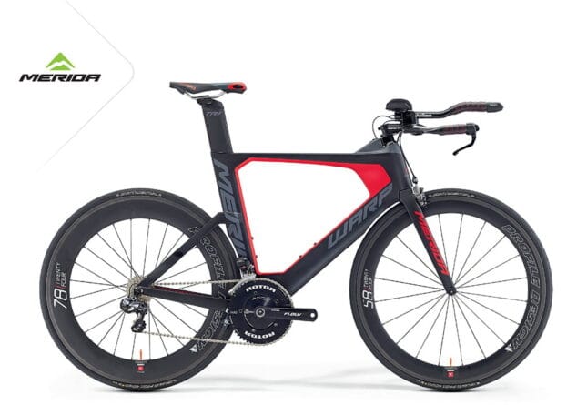 Aprovecha las fantásticas ofertas en bicicletas de Triatlón en Cicles Desnivell 6 merida warp tri 7000 e