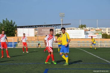Moreno juvenil dianense durante un choque