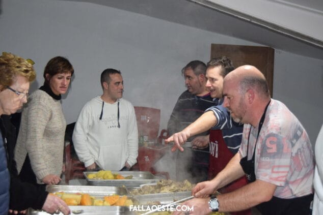 preparacion del puchero en la falla oeste