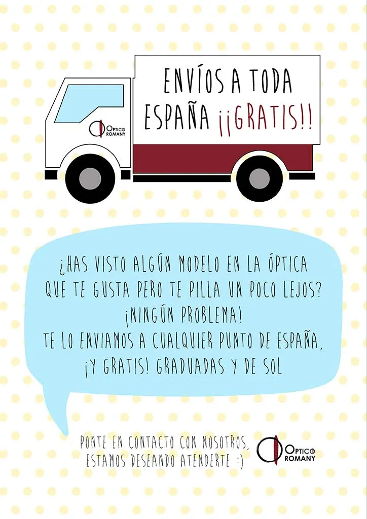 Aprovecha el 25% de descuento en Óptica Romany 2 servicio a domicilio optica romany