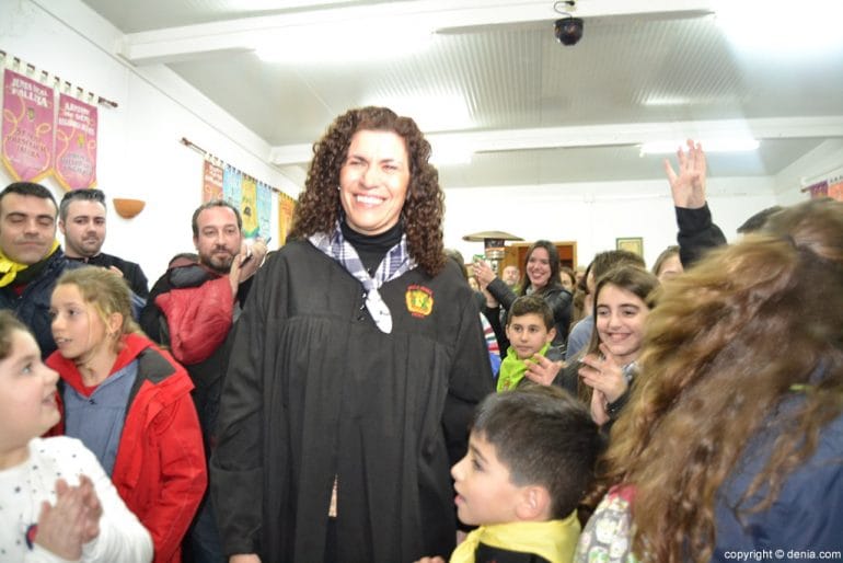 Sisca Gil es la pregonera de las fallas de Dénia