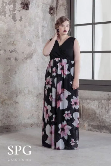 Vestido largo ceremonia BLANNES T. 44/64