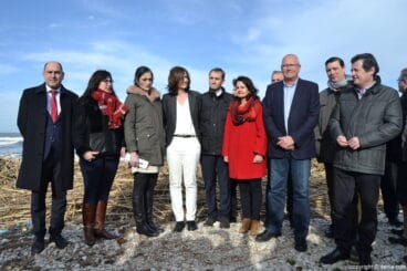 visita de la secretaria de estado de medio ambiente a denia