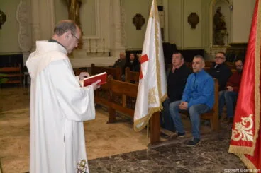 Bendición de banderas Mig Any Moros y Cristianos – inicio del acto