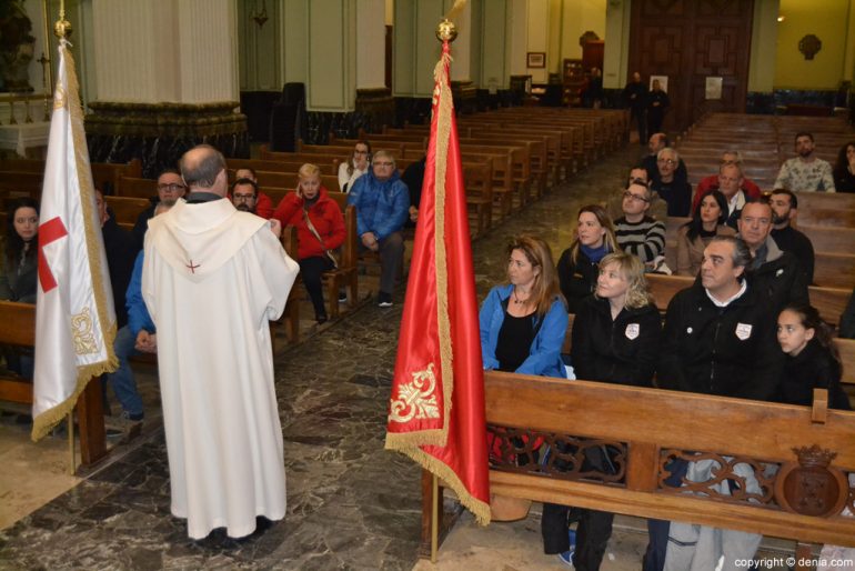 Blessing of Mig Any Moros y Cristianos flags - assistants