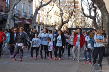 III Cursa de la Dona Dénia – Calentamiento previo