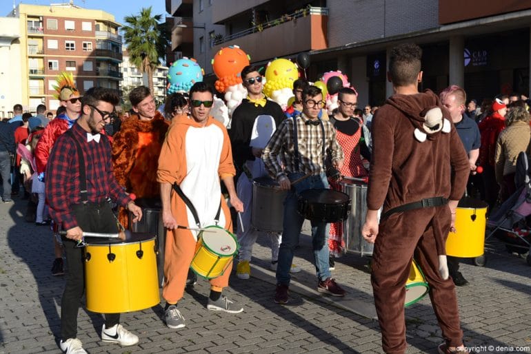 Carnaval Dénia 2017 - Batucada