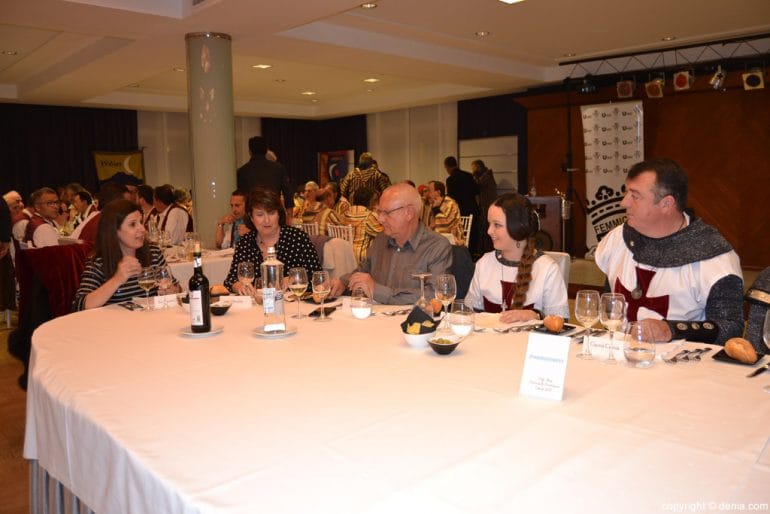 Cena de gala Mig Any 2017 - Mesa presidencial