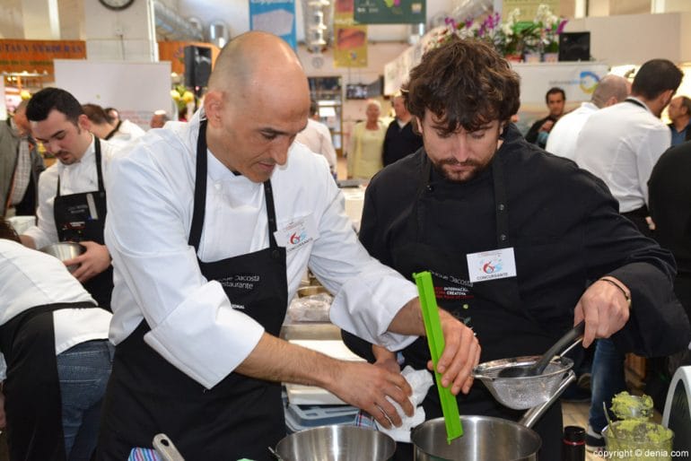 6º Concurso Internacional de Cocina Creativa de la Gamba Roja de Dénia - concursantes