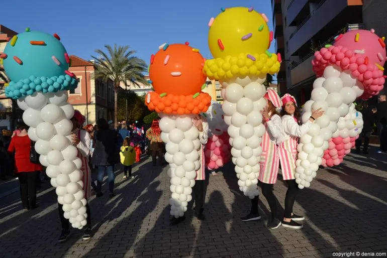 Carnaval Dénia 2017 - Helados