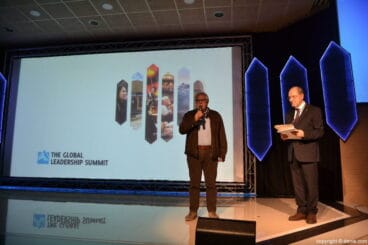 Ricard Pérez en la inauguración de la Global Leadership Summit