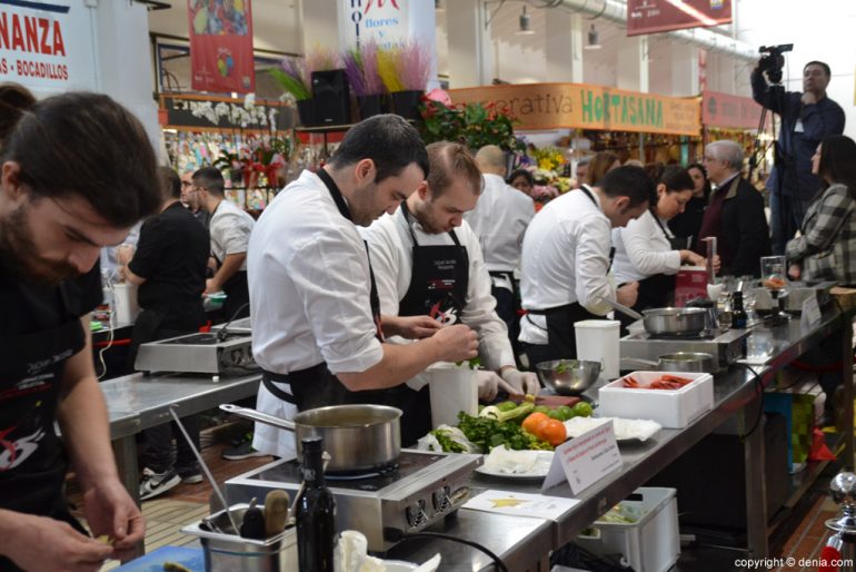 6º Concurso Internacional de Cocina Creativa de la Gamba Roja de Dénia - participantes