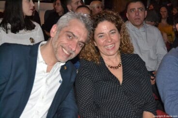 Miembros de la FEMMICC en la presentación del logo de la capitanía mora