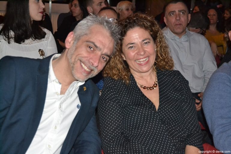 Miembros de la FEMMICC en la presentación del logo de la capitanía mora