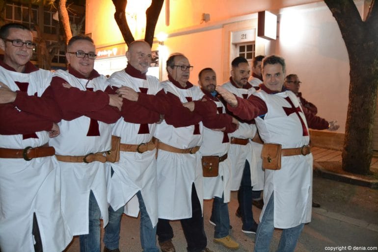 Recepción de capitanía Mig Any 2017 - Filà Templaris