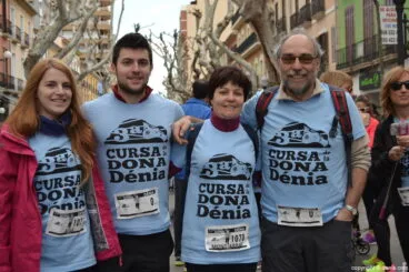 III Cursa de la Dona Dénia – Participantes antes de la carrera