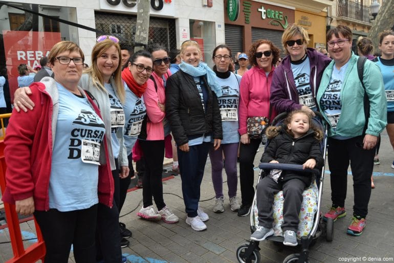 III Cursa de la Dona Dénia - Participantes antes de la carrera
