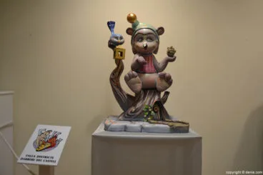 Ninot infantil de la falla Darrere del Castell 2017
