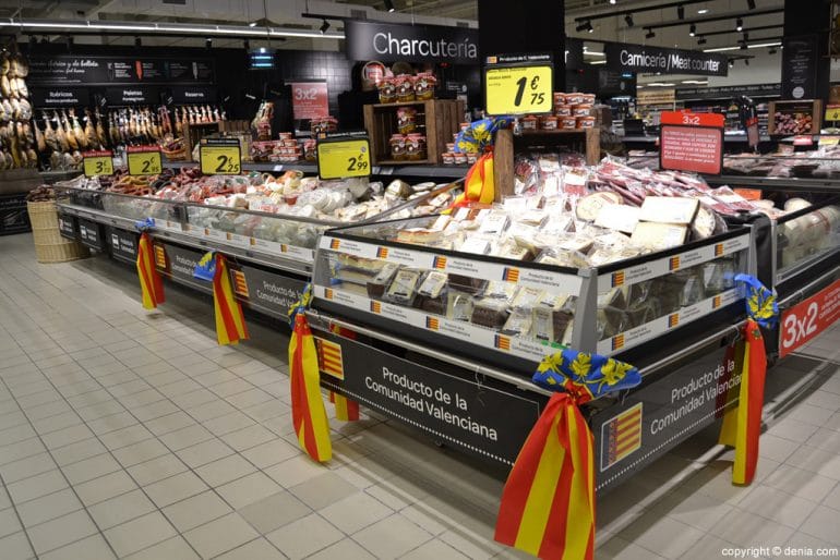 Carrefour Ondara - productos valencianos