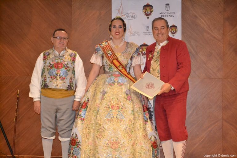 Sopar de gala Fallas Dénia 2017 - Entrega de recompensas