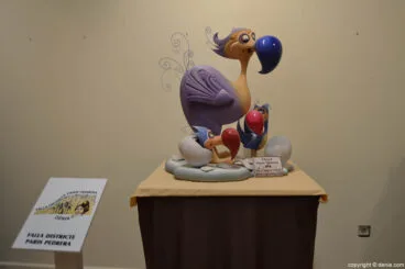 Ninot infantil de la falla París Pedrera 2017