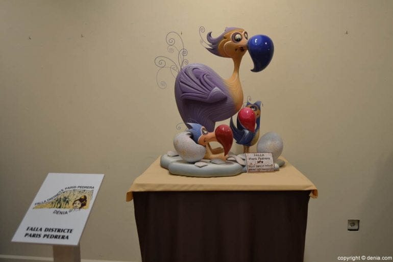 Ninot infantil de la falla París Pedrera 2017