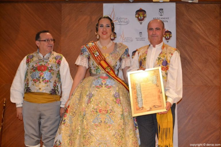 Sopar de gala Fallas Dénia 2017 - Entrega de recompensas