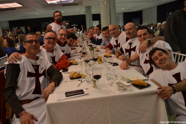 Cena de gala Mig Any 2017 - Filà Templaris
