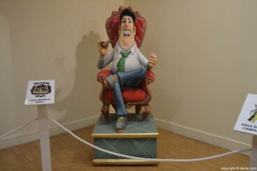 Ninot de la falla Diana 2017