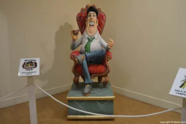 Ninot de la falla Diana 2017