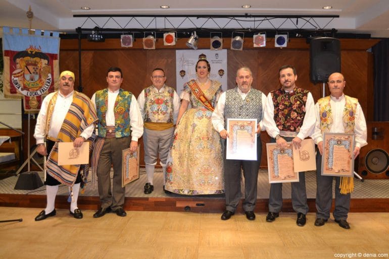 Sopar de gala Fallas Dénia 2017 - Máximas recompensas
