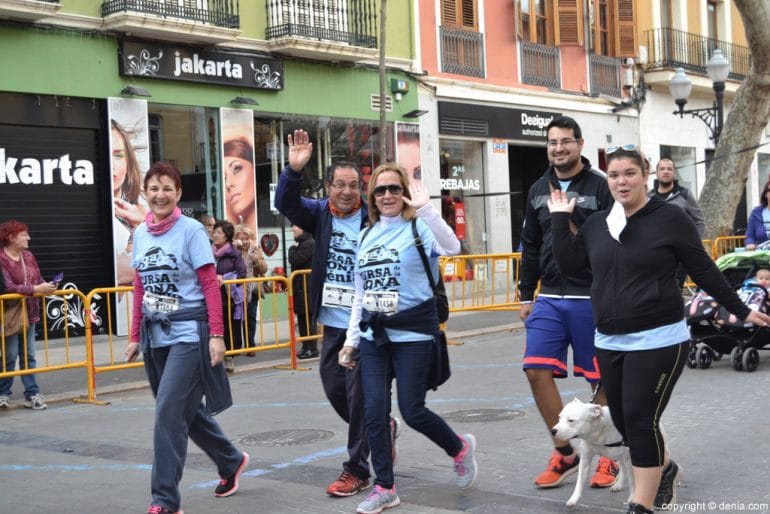 III Cursa de la Dona Dénia - Salida de los participantes
