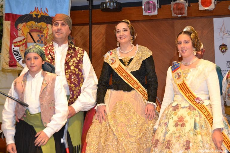 Sopar de gala Fallas Dénia 2017 - Homenaje a Amparo Monserrat