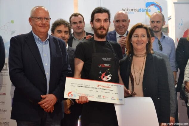 38 6o concurso internacional de cocina creativa de la gamba roja de denia segundo clasificado