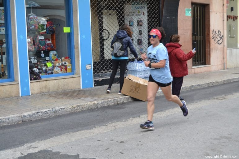 III Cursa de la Dona Dénia - Paso por la calle La Mar