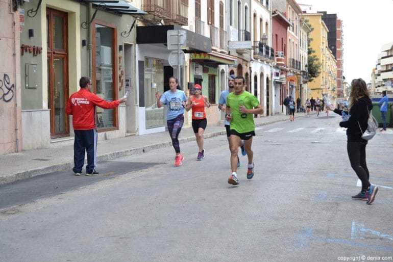 III Cursa de la Dona Dénia - Paso por la calle La Mar