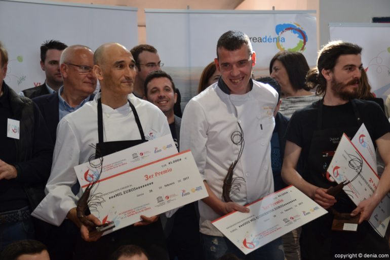 6º Concurso Internacional de Cocina Creativa de la Gamba Roja de Dénia - Ganadores